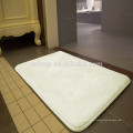 tapis de bain absorbant en mousse à mémoire de forme en microfibre